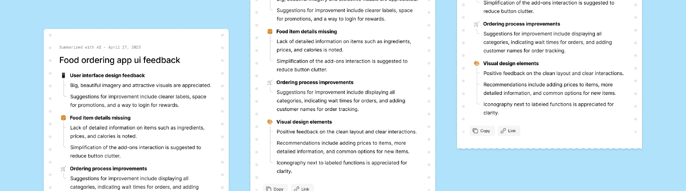 Workshop findings document