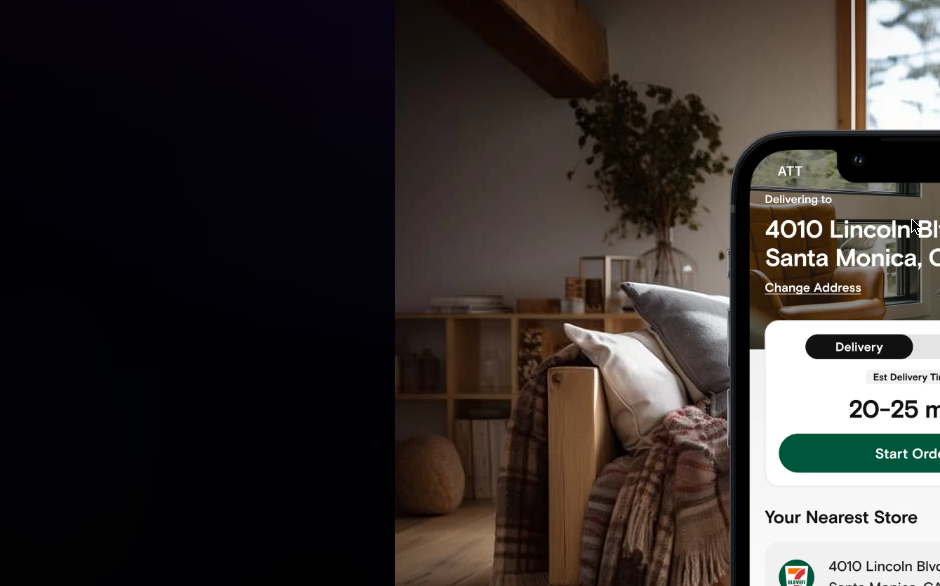 Contextual primary action in a home setting